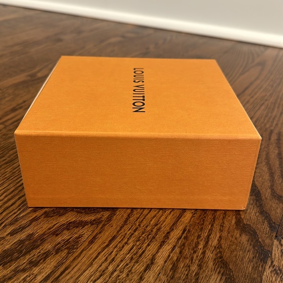 Louis Vuitton Yellow Gold Orange Blue Empty Small Accessories Gift Box - Picture 5 of 13